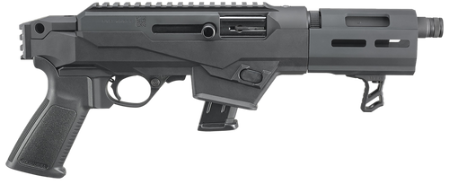 Ruger 29101 PC Charger  9mm Luger 10+1 6.50" Threaded Barrel, Black Hard Coat Anodized  Finish, Glass-Filled Polymer Chassis, Takedown Stock, 7075-T6 Aluminum Picatinny Rail, Optics Ready