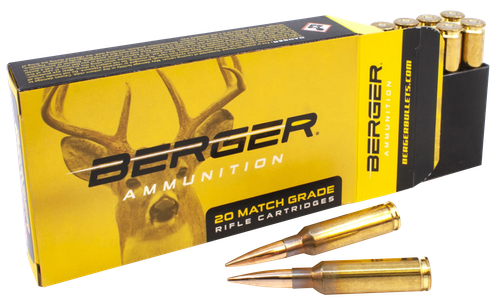 Berger Bullets 31070 Target Rifle 6.5Creedmoor 156gr Hybrid 20 Per Box/10 Case