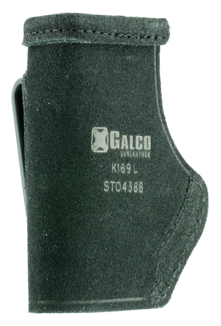 Galco STO436B Stow-N-Go  IWB Black Leather Belt Clip Fits Ruger LCP/Diamondback DB Right Hand
