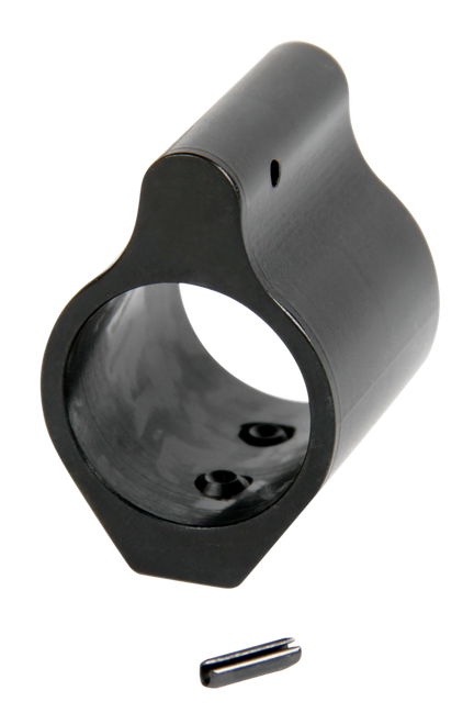LBE Unlimited ARLPGB Low Profile Gas Block  .750" Black Nitride 4142 Steel for AR-15