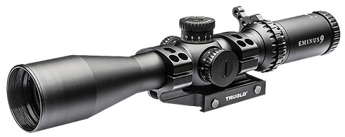 TruGlo TG-8541TLR Eminus  Black Anodized 4-16x44mm 30mm Tube Dual Illuminated (Green/Red)TacPlex MOA Reticle