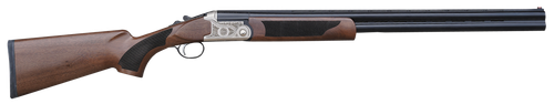 Pointer KAR2026Y Acrius  Youth 20 Gauge Break Open 3" 2rd 26" Black Over/Under Vent Rib Barrel, Nickel Steel Laser Etched Receiver, Fixed Turkish Walnut  Stock, Ambidextrous