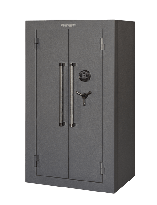 Hornady 95071 Mobilis  Double Door Matte Grey 9 Gauge Steel Safe