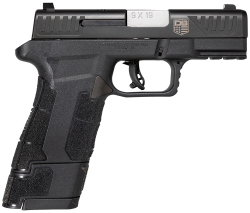 Diamondback DB0300P001 AM2  Sub-Compact Frame 9mm Luger 17+1, 3.50" Stainless Steel Barrel, Black Nitride Serrated Stainless Steel Slide, Black Polymer Frame w/Picatinny Rail & Polymer Grip