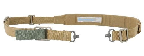 Blue Force Gear VCASPB200AACB Vickers Push Button Sling Coyote Brown Cordura Padded