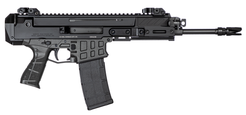 CZ-USA 91451 Bren 2 MS  5.56x45mm NATO 30+1 11.14" Black Cold Hammer Forged Barrel  & Frame, Black Polymer Grips