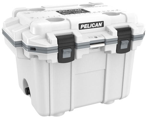 PELICAN 30Q-1-WHTGRY 30QT ELITE COOLER WHT/GRY