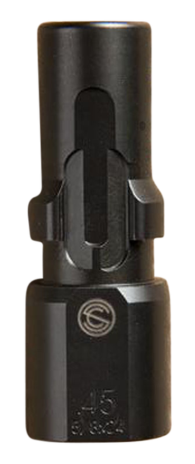 SilencerCo AC2605 3-Lug Muzzle Device Black with .578"x28 Threads for 45 ACP