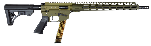 Freedom Ordance FX9R16-ODG FX9R  9mm Luger 33+1 16" Black Anodized Barrel, OD Green Anodized Receiver w/Picatinny Rail, M-LOK Handguard, Leapers Adjustable Black Polymer Stock, B5 P Type Grip