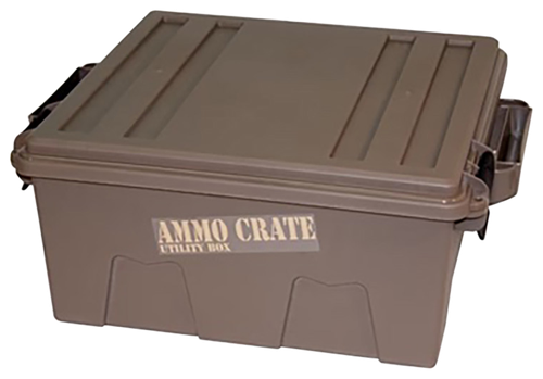 MTM Case-Gard ACR872 Ammo Crate Utility Box Dark Earth Polypropylene