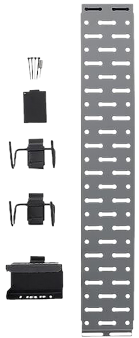 Lockdown 1215348 Securewall Handgun Kit Black/Silver Holds 2 Handgun