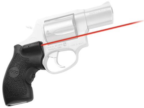 Crimson Trace 0119801 Lasergrips  Fits Taurus Small Frame, Red Laser 633nM Wavelength 5mW Output, Black Polymer