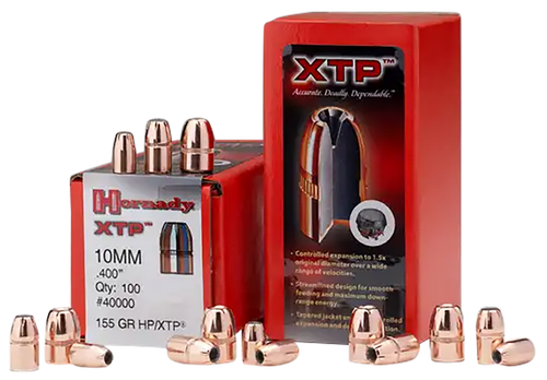Hornady 35571 XTP  9mm .355 124 gr Hollow Point 100 Per Box/ 25 Case
