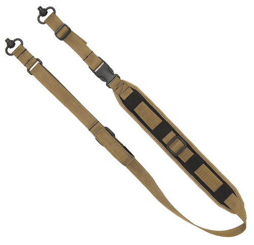 GrovTec US Inc GTSL129 QS 2-Point Sentinel Coyote Brown Adjustable Rifle/Shotgun