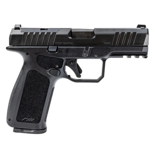Rost Martin RM1CX Handgun 9mm Luger 17rd (1) & 19rd (1) Magazines 4" Barrel Black OR