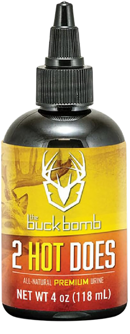 Hunters Specialties HS-BB-200053 Buck Bomb 2 Hot Does Deer Attractant Doe In Estrus Scent 4 oz