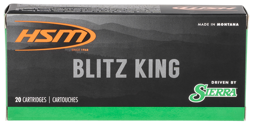 HSM 2225020N Varmint  22-250 Rem 55 gr Sierra BlitzKing 20 Per Box/ 25 Case