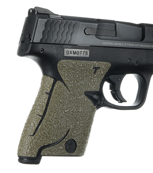 Talon Grips 705M Adhesive Grip  Textured Moss Rubber for S&W M&P Shield 9,40