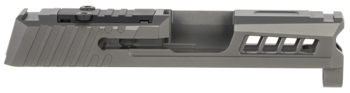 True Precision Inc TPP365SBCRMS Axiom Optic Cut Slide Fits Sig P365 Black DLC Anodized 416R Stainless Steel