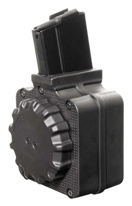 ProMag DRMA2 Standard  50rd Drum 308 Win/7.62x51mm NATO Fits Springfield M1A/M14 Black DuPont Zytel Polymer