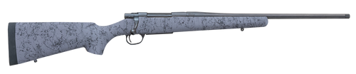Howa HHSSL308GRY 1500 Superlite Gen2 Full Size 308 Win 3+1 20" Black Threaded Barrel, Matte Blue Steel Drilled & Tapped Receiver, Gray w/Black Webbing HS Precision Synthetic Stock, Right Hand