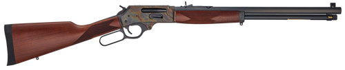 Henry H009GCC Side Gate  Full Size 30-30 Win 5+1 20" Blued Octagon Barrel, Color Case Hardened Steel Receiver, American Walnut Stock Right Hand