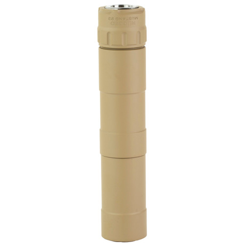 RUGGED MUSTANG 22LR SUPPRESSOR FDE