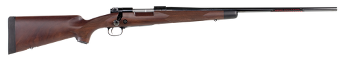 Winchester Repeating Arms 535203264 Model 70 Super Grade 270 WSM Caliber with 3+1 Capacity, 24" Barrel, High Polished Blued Metal Finish & Satin Fancy Walnut Stock Right Hand (Full Size)