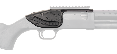 Crimson Trace 0178201 LaserSaddle  Fits Mossberg 500, 590/Shockwave 590 Green Laser