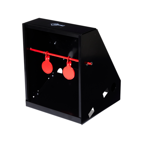 EZ-Aim 15429 Air Gun Pellet Shooting Target & Trap Red Steel Circle