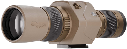 Sig Sauer Electro-Optics SOO62001 OSCAR6 HDX Pro Straight Body 16-32x60mm Flat Dark Earth Rubber Armor Magnesium