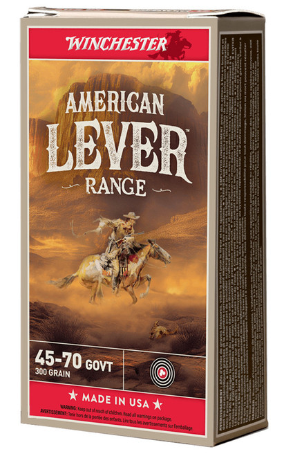 WIN AMERICAN LEVER 45-70 GOVT 300GR LEAD 50/10