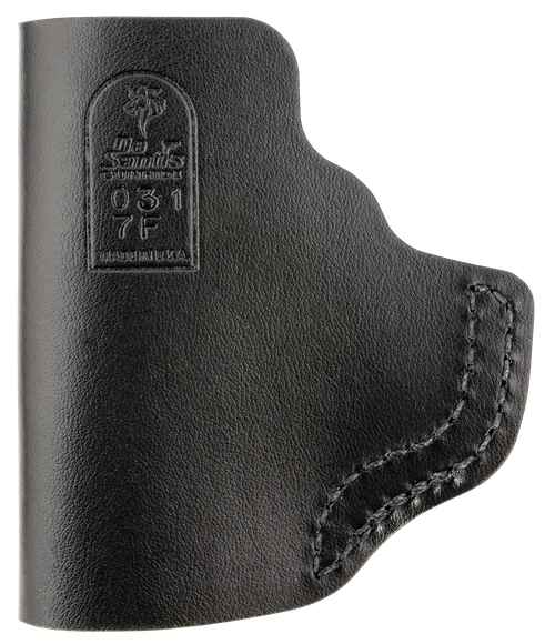 DeSantis Gunhide 031BA7FZ0 Insider  IWB Black Leather Belt Clip Fits Ruger LCP II Right Hand