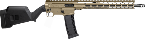 CMMG 94AC80FCT Dissent BR4 *CA Compliant 9mm Luger 10+1 16.10" Black Nitride Threaded Barrel, Coyote Tan Cerakote Picatinny Rail Aluminum Receiver, Magpul SGA Black Polymer Stock