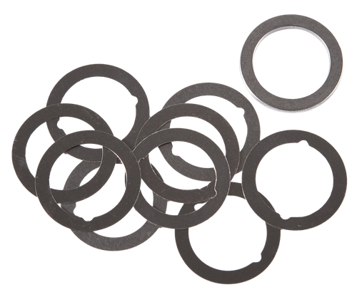 Dead Air DA001 Shim Kit  1/2"-28 tpi 3 Different Shim Thicknesses Included (.004", .006", .060")