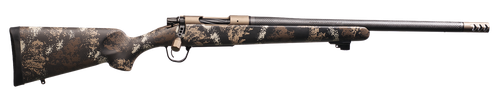 Christensen Arms 8010659100 Ridgeline FFT Sports South Exclusive 22 Creedmoor 4+1 20" Carbon Fiber Threaded Barrel, Burnt Bronze Cerakote Steel Drilled & Tapped Receiver, Fixed Carbon Fiber Stock