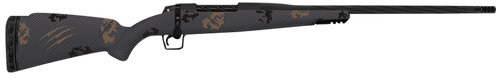 Fierce Firearms TWROG300PRC22BT Twisted Rogue 300 PRC 22" Armour Lube Black Steel Threaded Barrel, Drilled & Tapped Steel Receiver, LR Negative Comb Trophy Camo Carbon Fiber Stock