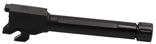 True Precision Inc TPP32CBXTBL Sig  9mm Luger 3.90" Threaded Black Nitride Stainless Steel, Fits Sig P320 Compact/P320 X-Carry/Sig P320 M18