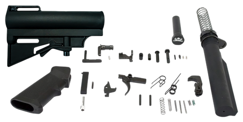 Dpms Panther Arms DP51655159027 Car Blade Lower Build Kit Pistol AR-15 Black