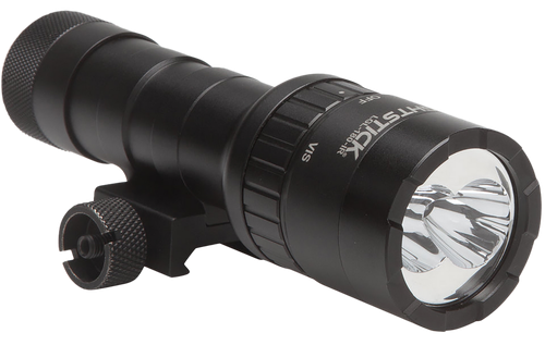 Nightstick LGL180IR Dual-Beam Long Gun Light Kit with IR Illuminator  Black Anodized Hardcoat 1100 Lumens White LED 940 nM Infrared