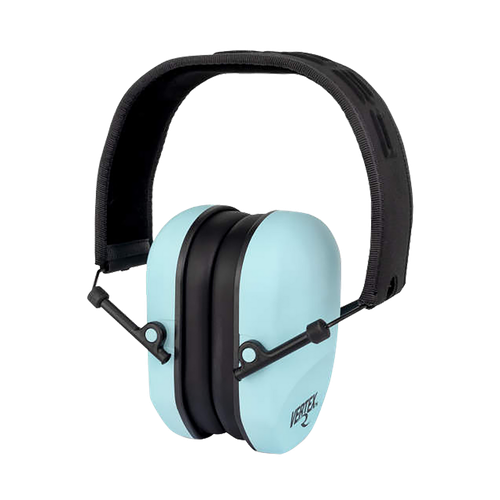 Radians VXP820BX Vertex Passive Earmuff 23 dB Over the Head Aqua Blue/Black