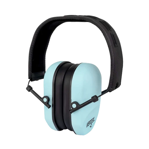 Radians VXP820BX Vertex Passive Earmuff 23 dB Over the Head Aqua Blue/Black
