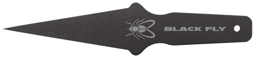 Cold Steel CS80STMA Black Fly Thrower Fixed Plain Black 1055 Carbon Steel Blade/Handle