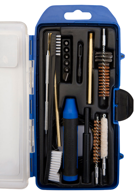 DAC GM308AR GunMaster Cleaning Kit 308 Win Rifle/17 Pieces Black/Blue
