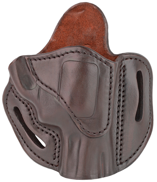 1791 Gunleather RVH2SSBRR RVH2S  OWB Size 02S Signature Brown Leather Belt Slide Fits S&W K Frame Right Hand