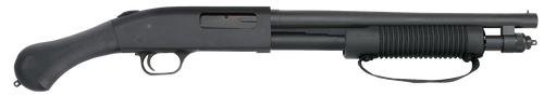 Mossberg 50657 590 Shockwave 20 Gauge Pump 3" 5+1 14.38" Matte Blued Heavy-Walled Barrel, Drilled & Tapped Matte Blued Stainless Steel Receiver, Black Raptor Birdshead Grip