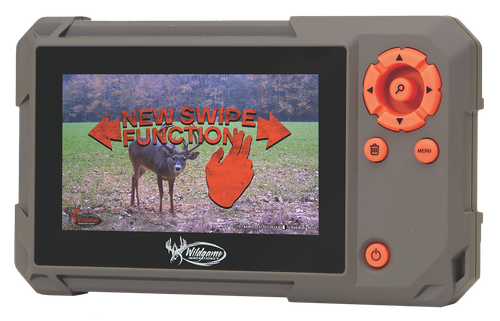 Wildgame Innovations WGIWGIVW0007 Trail Pad Swipe Gray/Orange AAA Battery Auxiliary/USB Port