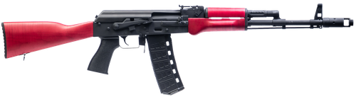 Century Arms RI5042N BFT  5.56x45mm 30+1 16.25" Manganese Phosphate Steel Barrel, Manganese Phosphate Optic Ready Steel Receiver, Matte Red Wood Stock, Black Polymer Grip