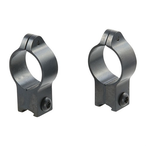 1'' HIGH (0.60'') 11MM DOVETAIL RINGS, BLACK