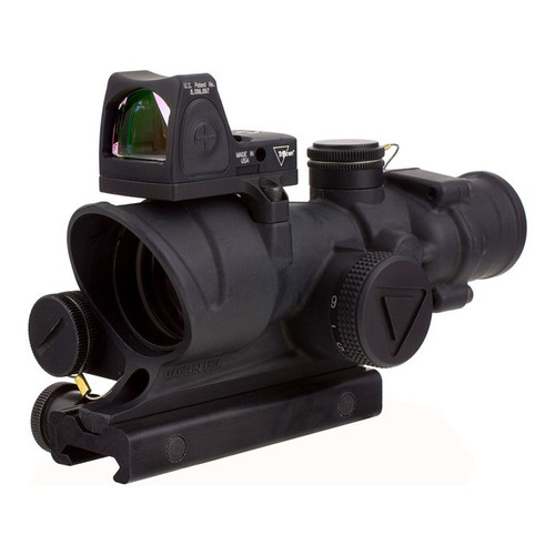 ACOG LED 4X32MM RED CROSSHAIR BLK W/TA51 MOUNT & RM06 RMR